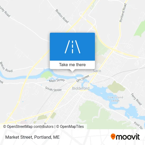Market Street map