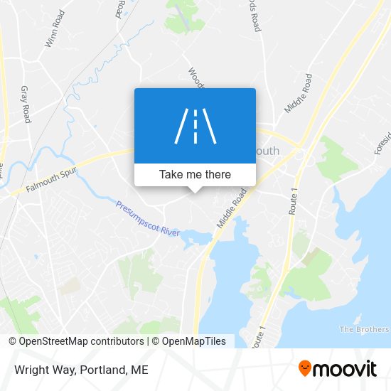 Mapa de Wright Way