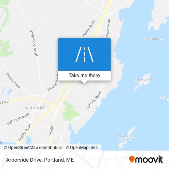 Arborside Drive map