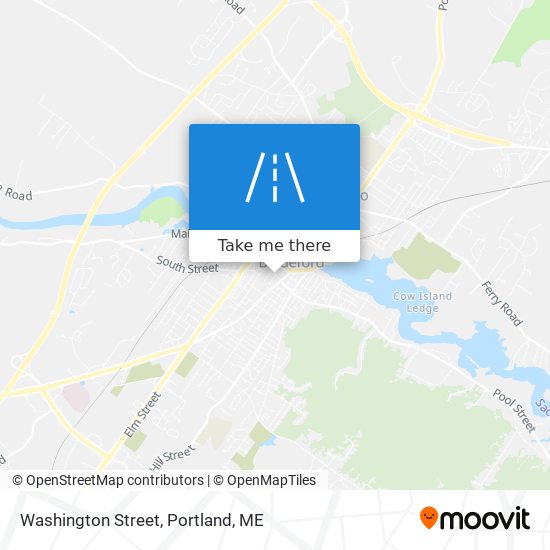 Washington Street map