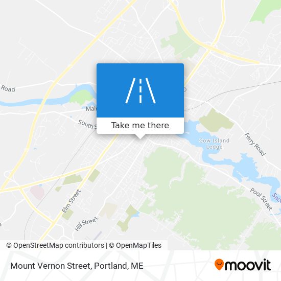 Mount Vernon Street map