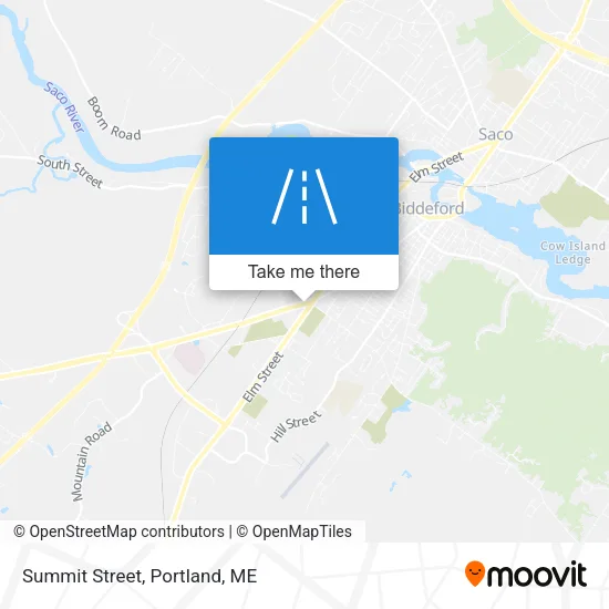 Summit Street map
