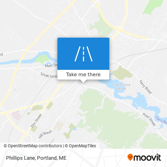 Phillips Lane map