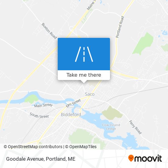 Goodale Avenue map