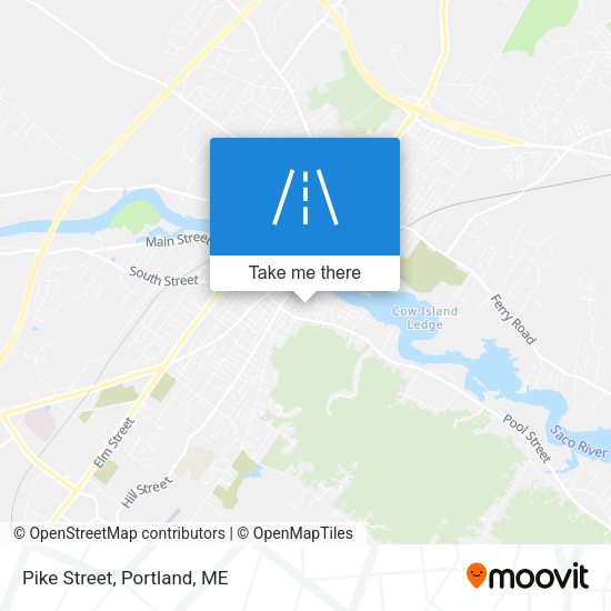 Mapa de Pike Street