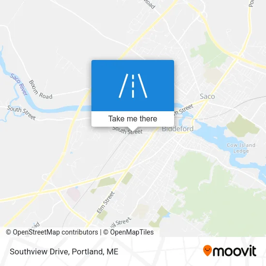 Southview Drive map
