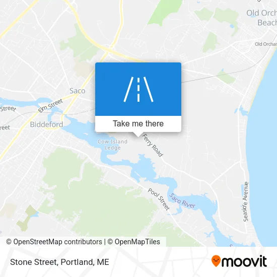 Stone Street map