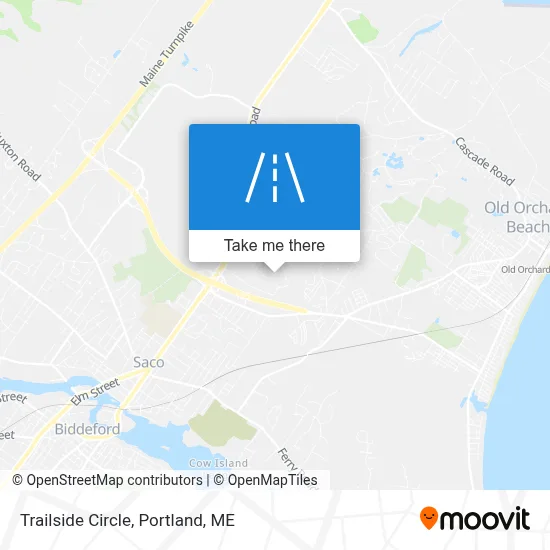 Trailside Circle map