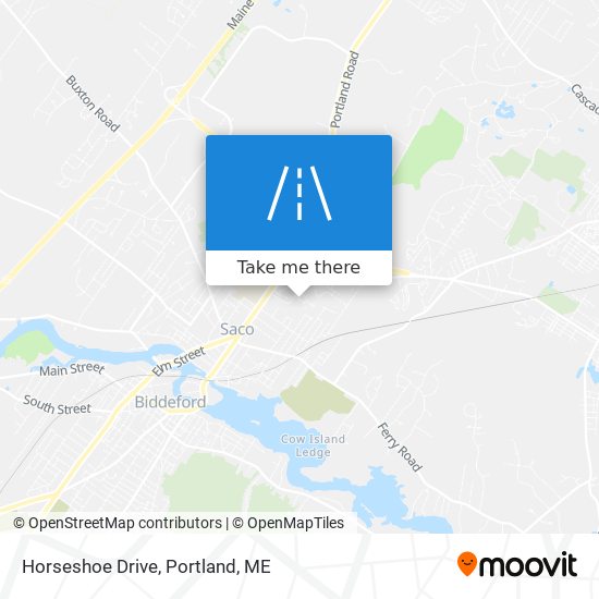 Horseshoe Drive map