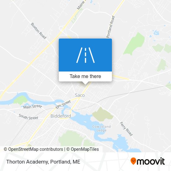 Mapa de Thorton Academy