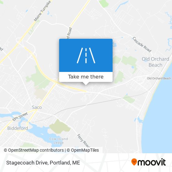 Stagecoach Drive map