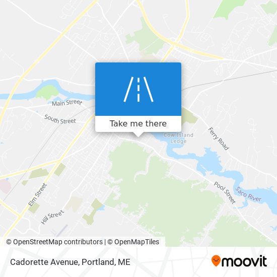 Cadorette Avenue map