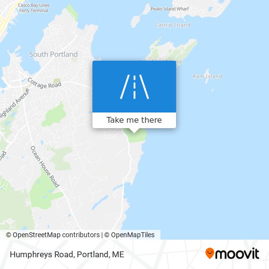 Mapa de Humphreys Road
