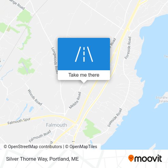 Silver Thorne Way map