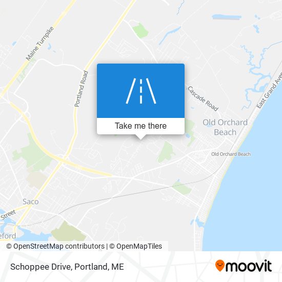 Schoppee Drive map