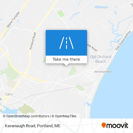 Mapa de Kavanaugh Road
