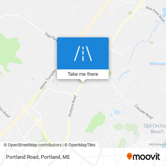 Portland Road map