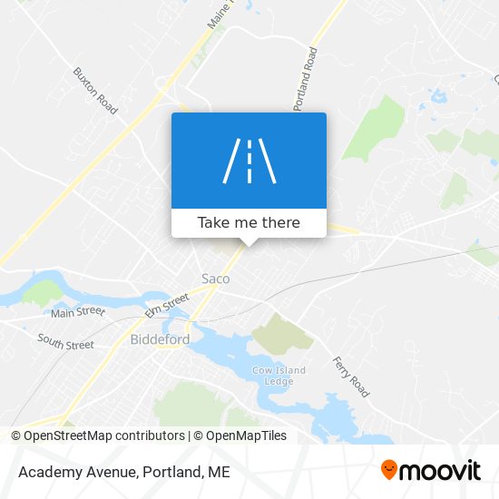 Academy Avenue map