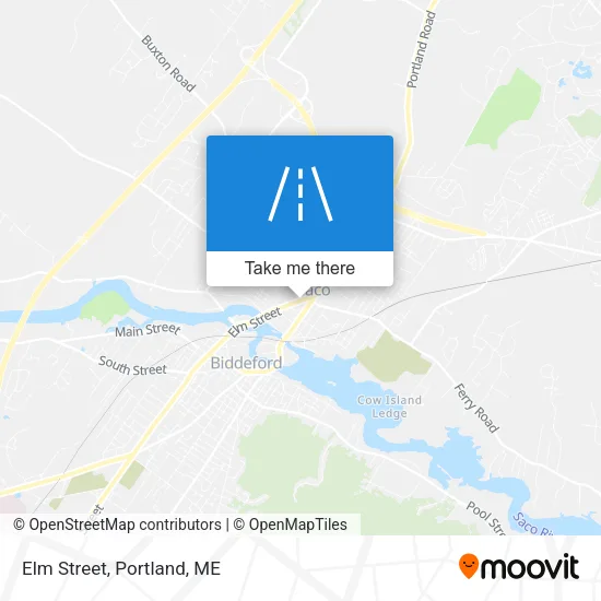Elm Street map