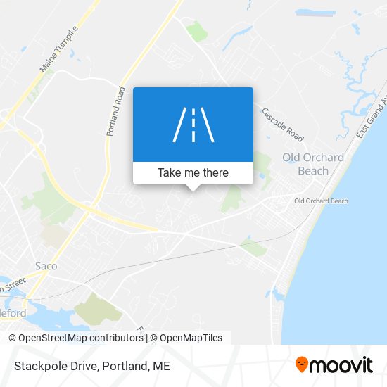 Stackpole Drive map