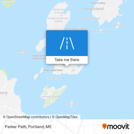 Parker Path map