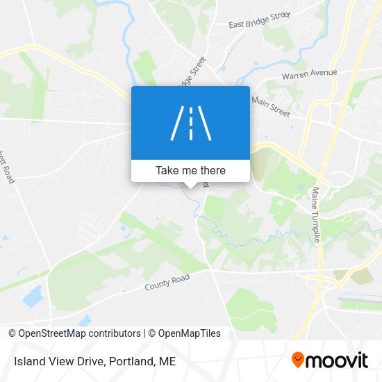 Island View Drive map