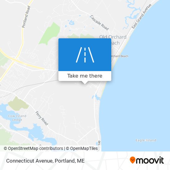 Mapa de Connecticut Avenue