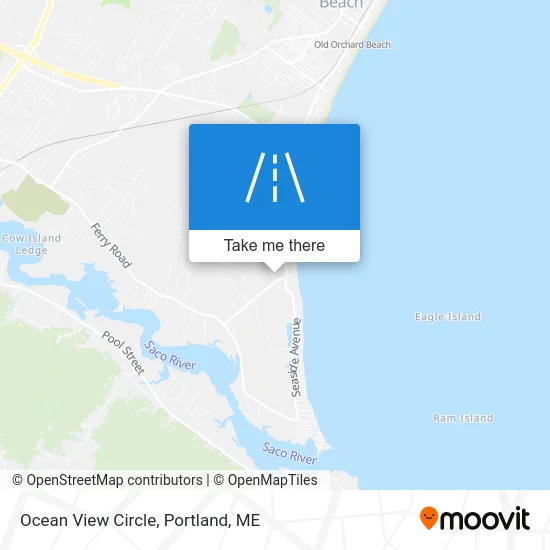 Ocean View Circle map