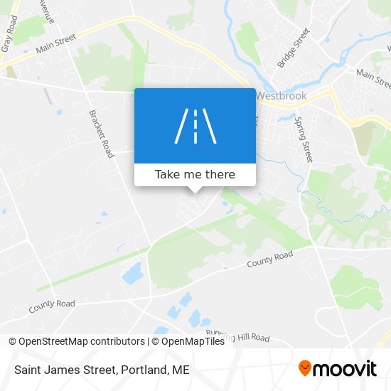 Saint James Street map