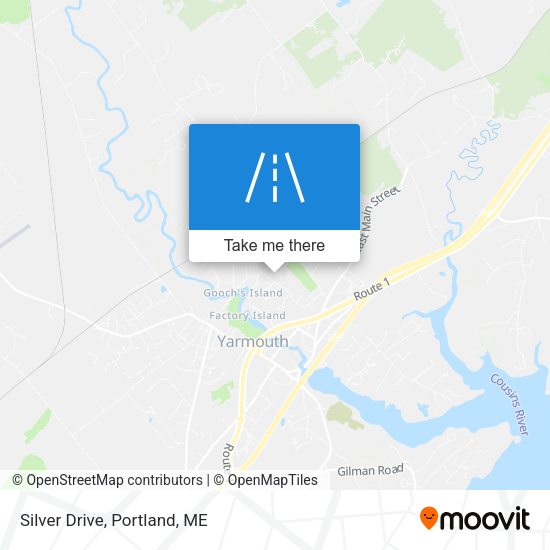 Silver Drive map