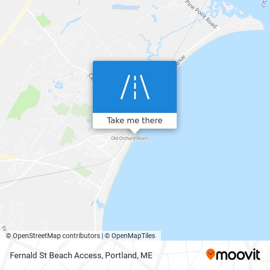 Mapa de Fernald St Beach Access