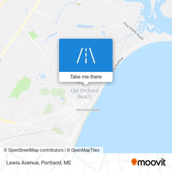Mapa de Lewis Avenue