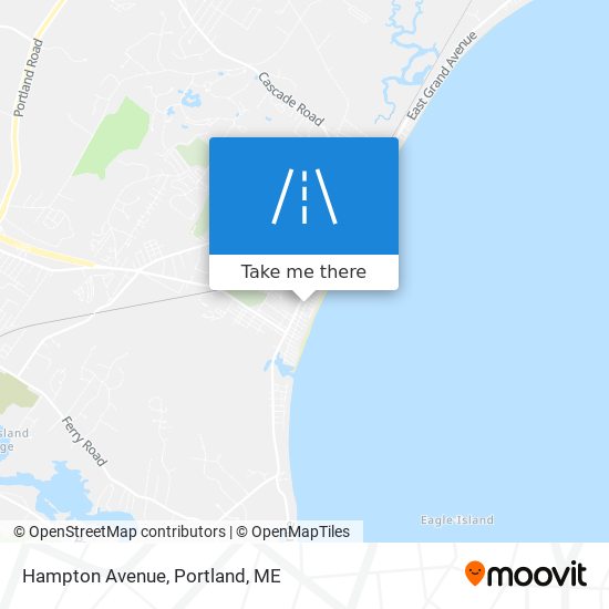 Hampton Avenue map