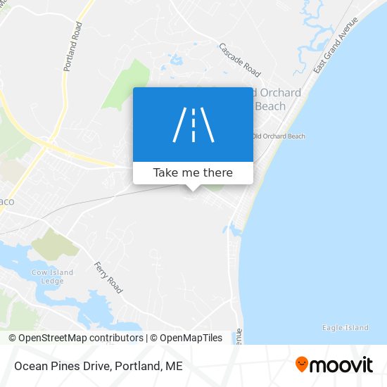 Ocean Pines Drive map