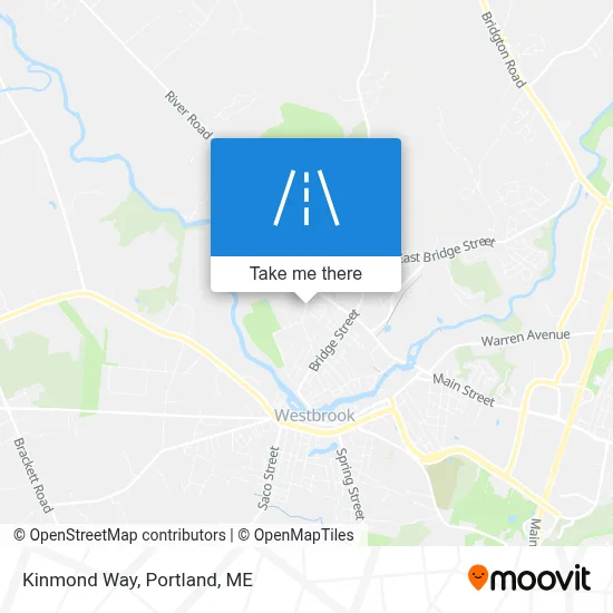 Kinmond Way map