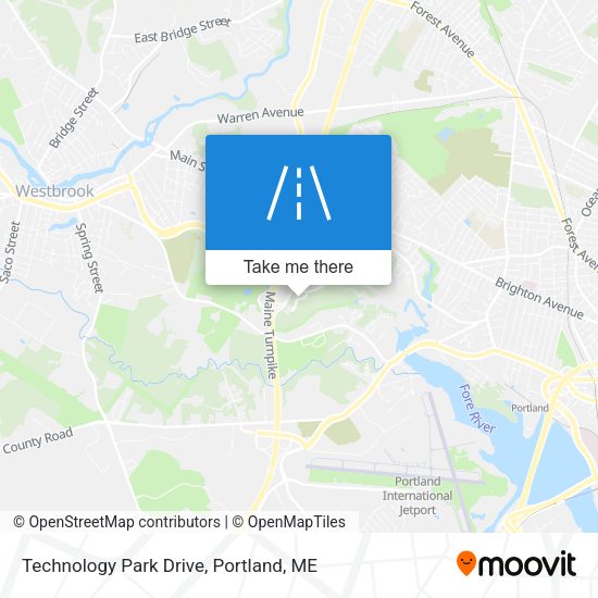 Mapa de Technology Park Drive