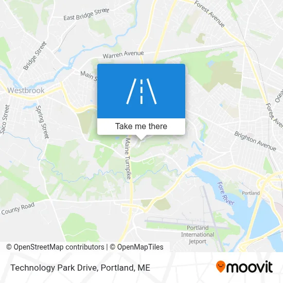 Technology Park Drive map