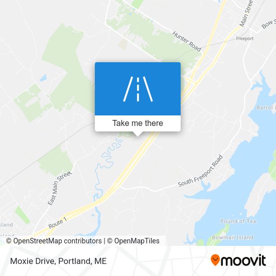 Moxie Drive map