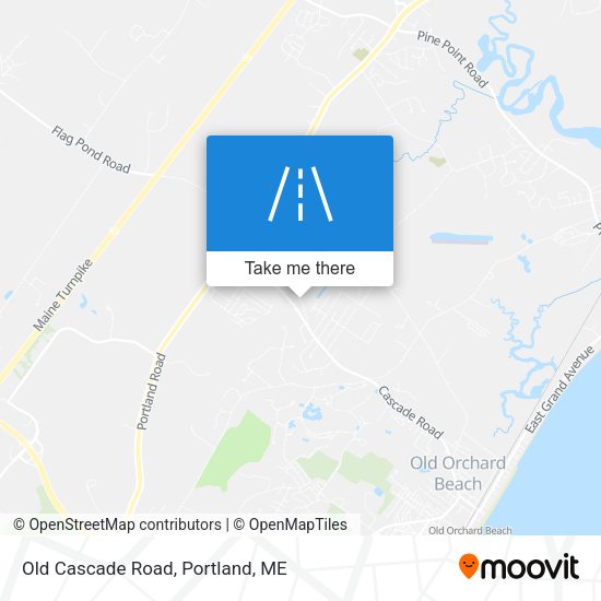 Mapa de Old Cascade Road