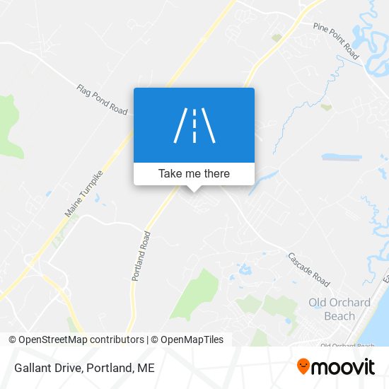Gallant Drive map