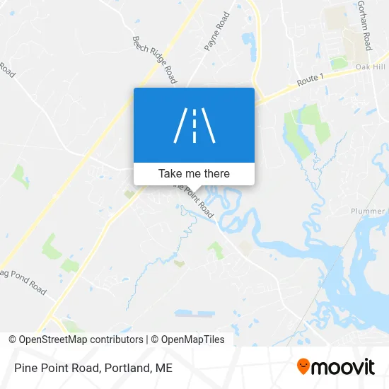 Pine Point Road map