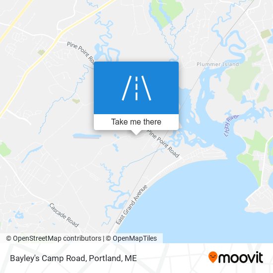 Mapa de Bayley's Camp Road