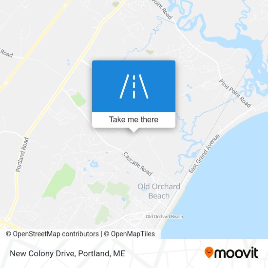 Mapa de New Colony Drive