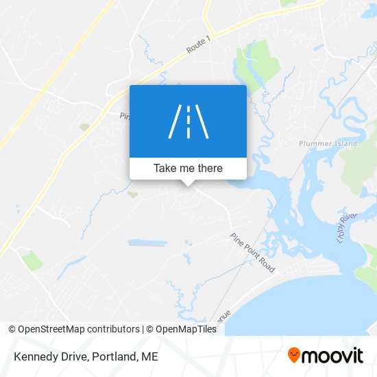 Kennedy Drive map