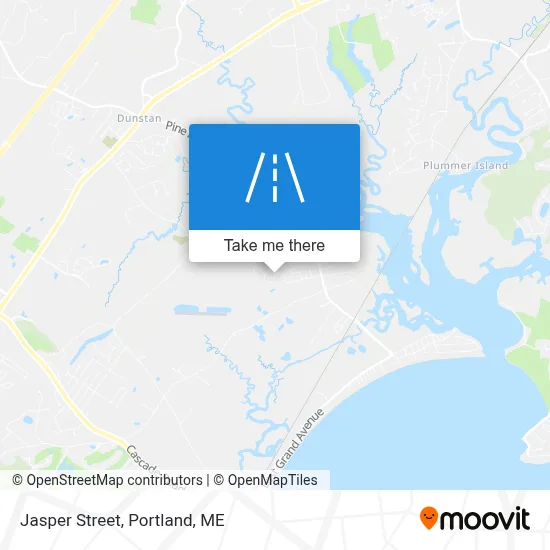 Jasper Street map