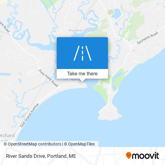 River Sands Drive map