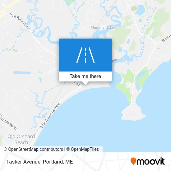Tasker Avenue map