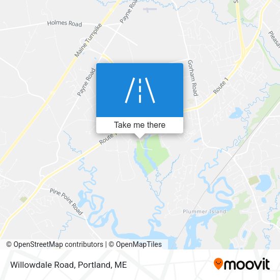 Mapa de Willowdale Road