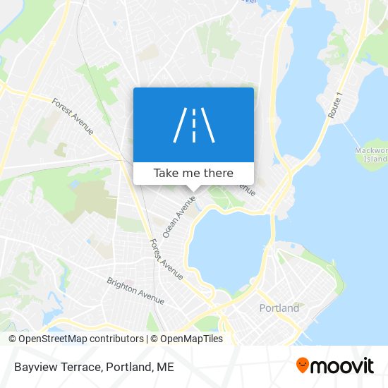 Bayview Terrace map