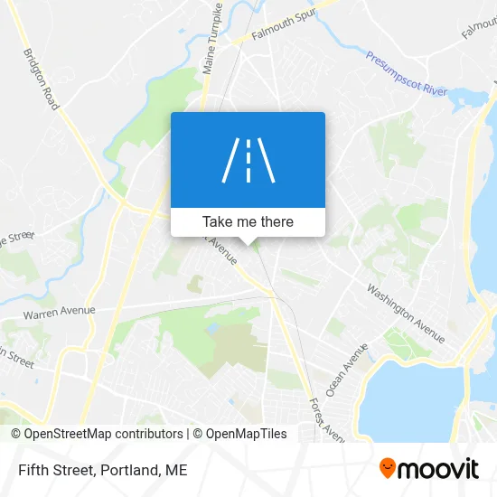 Fifth Street map